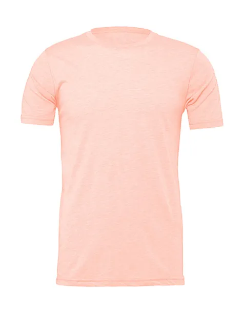  Unisex Heather CVC Short Sleeve Tee - Bella+Canvas Heather Prism Peach