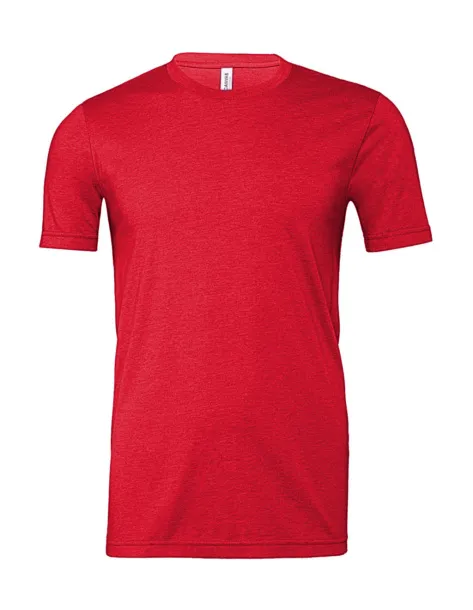  Unisex Heather CVC Short Sleeve Tee - Bella+Canvas Heather Red