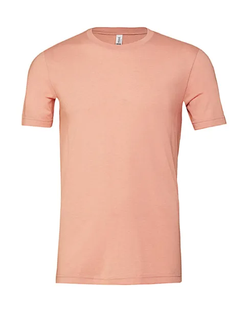  Unisex Heather CVC Short Sleeve Tee - Bella+Canvas Heather Peach