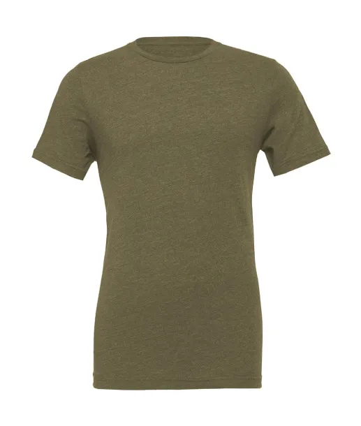  Unisex Heather CVC Short Sleeve Tee - Bella+Canvas Heather Military Green