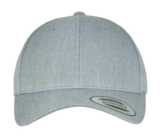  Curved Classic Snapback - Flexfit Heather Grey