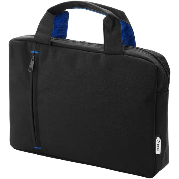 Detroit RPET conference bag Royal blue Solid black