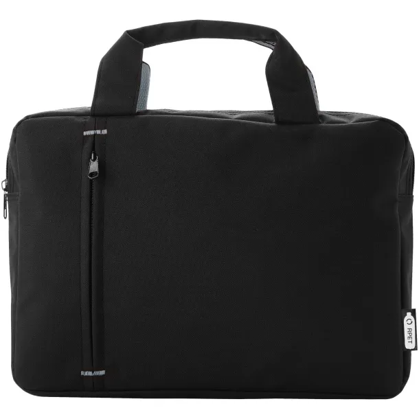 Detroit RPET conference bag Grey Solid black