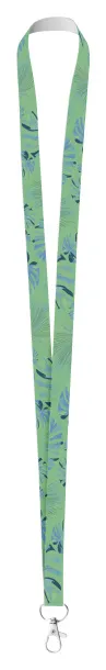 Subyard 15 Zero custom sublimation lanyard White