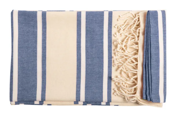 Yistal beach towel Blue Natural