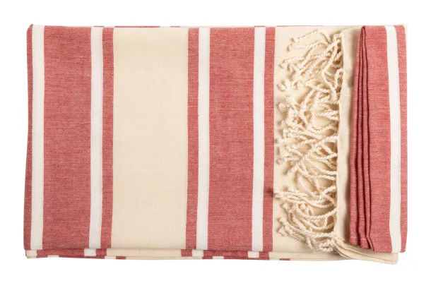 Hermosa beach towel Red Natural