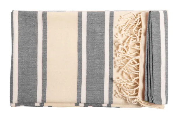 Hermosa beach towel ash grey Natural