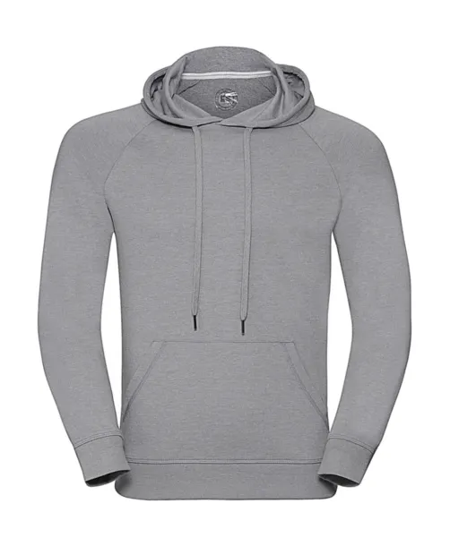  Men's HD Hooded Sweat - Russell  Silver Marl