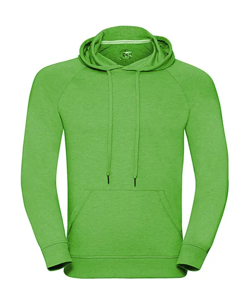  Men's HD Hooded Sweat - Russell  Green Marl