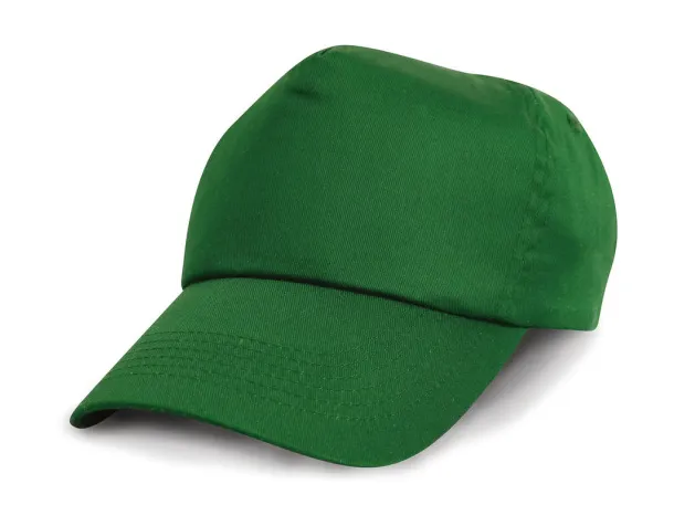  Kids Baseball Cap - Result Headwear Kelly Green