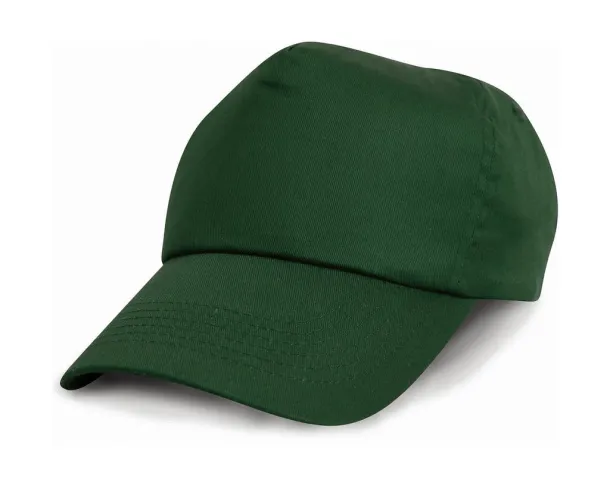  Kids Baseball Cap - Result Headwear Bottle Green