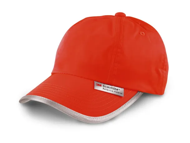  Reflective Cap - Result Headwear Fluorescent Orange