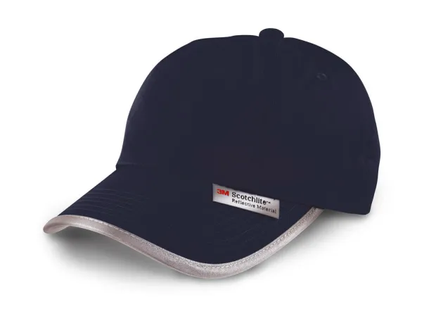  Reflective Cap - Result Headwear Navy