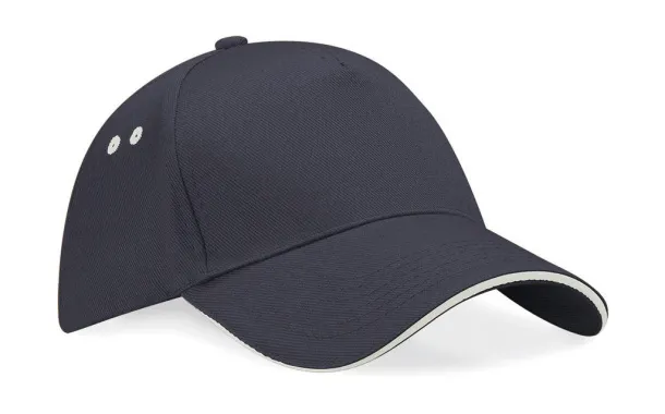  Ultimate 5 Panel Cap - Sandwich Peak - Beechfield Graphite Grey Oyster Grey