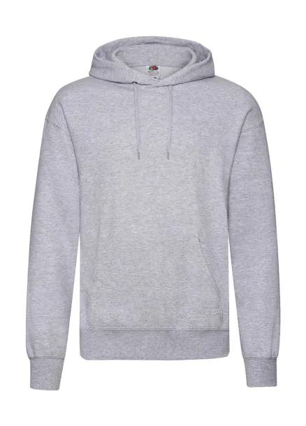  Classic Hooded Sweat - Fruit of the Loom Heather Grey