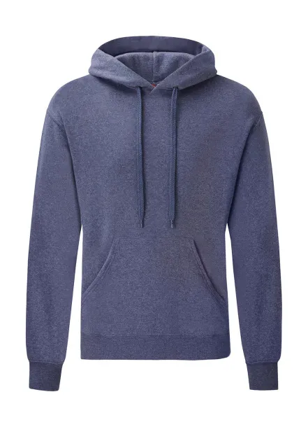  Classic Hooded Sweat - Fruit of the Loom Heather Navy