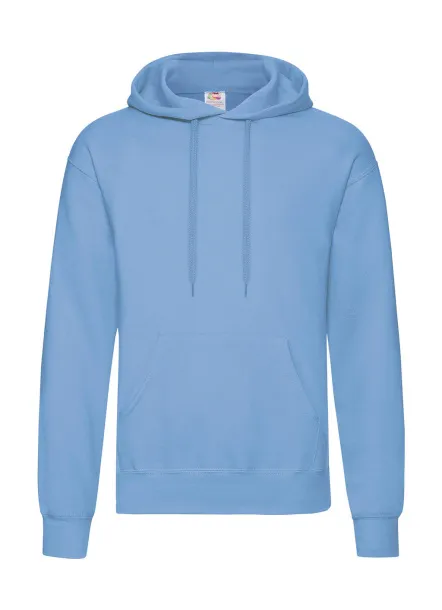  Classic Hooded Sweat - Fruit of the Loom Sky blue