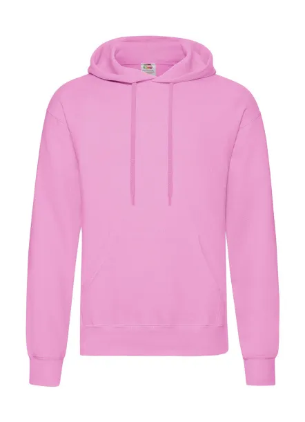  Classic Hooded Sweat - Fruit of the Loom Light Pink