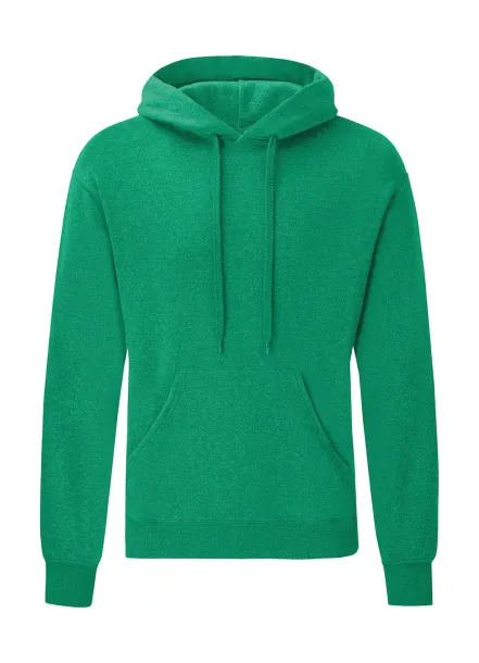  Klasični hoodie, 280 g/m² - Fruit of the Loom Heather Green