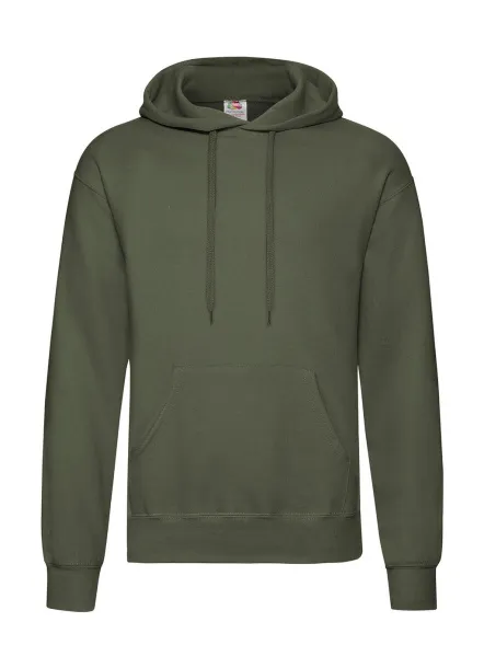  Classic Hooded Sweat - Fruit of the Loom Classic Olive