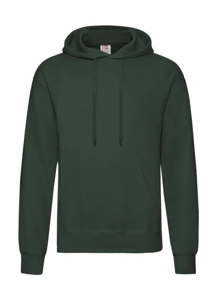  Classic Hooded Sweat - Fruit of the Loom Bottle Green