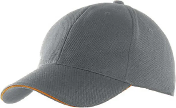  SPORTS CAP - K-UP Grey Orange