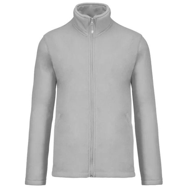 FALCO FULL ZIP MICROFLEECE JACKET - Kariban Snow Grey