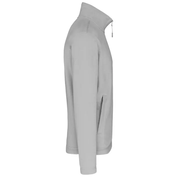 FALCO Jakna od mikroflisa - Kariban Snow Grey