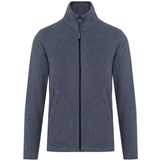 FALCO FULL ZIP MICROFLEECE JACKET - Kariban French Navy Heather