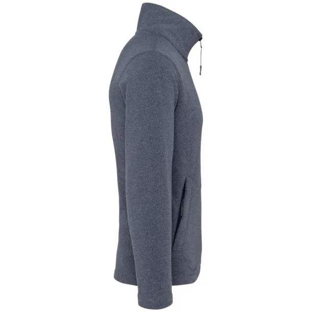 FALCO FULL ZIP MICROFLEECE JACKET - Kariban French Navy Heather