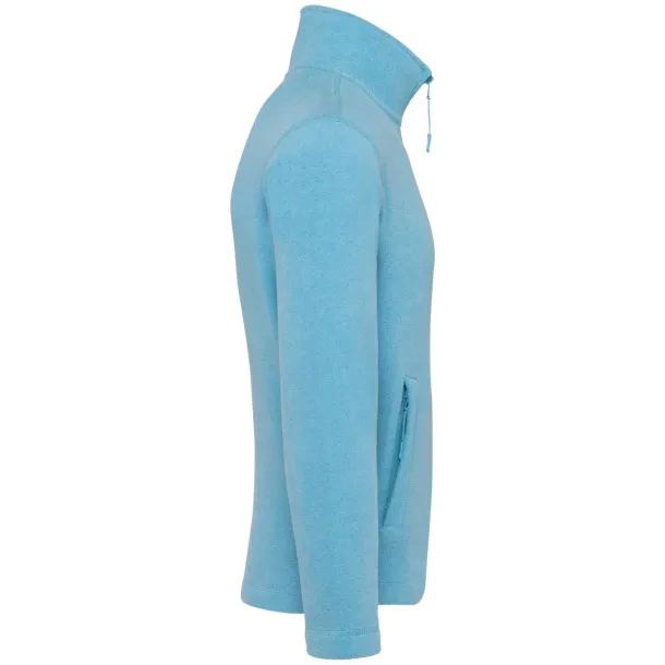 FALCO FULL ZIP MICROFLEECE JACKET - Kariban Cloudy Blue Heather