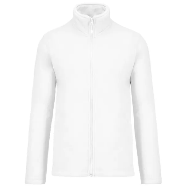 FALCO FULL ZIP MICROFLEECE JACKET - Kariban White