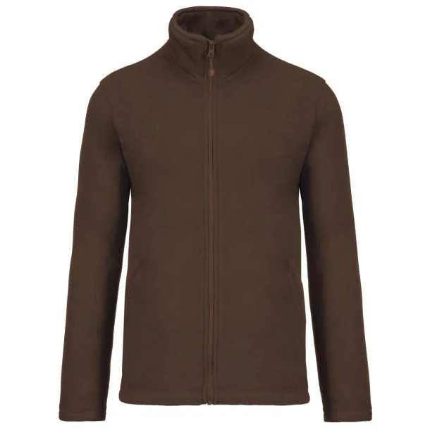 FALCO FULL ZIP MICROFLEECE JACKET - Kariban Chocolate