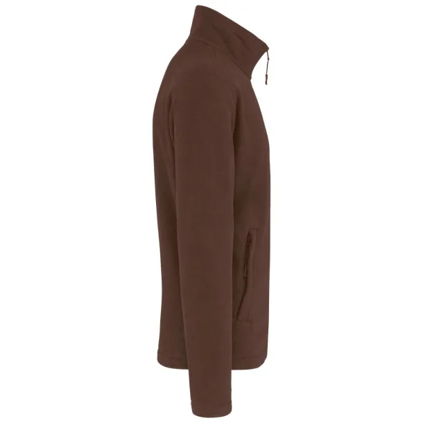 FALCO FULL ZIP MICROFLEECE JACKET - Kariban Chocolate