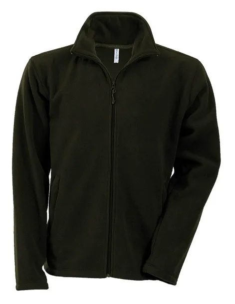 FALCO FULL ZIP MICROFLEECE JACKET - Kariban Green Olive