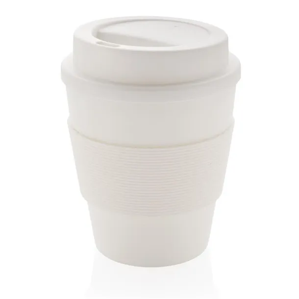  Reusable Coffee šalica, s poklopcem na odvijanje, 350 ml - XD Collection Bijela 