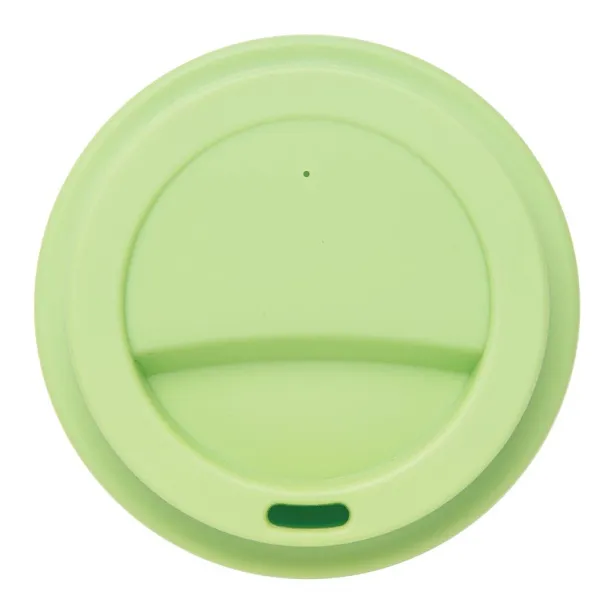  Reusable Coffee cup with screw lid 350ml - XD Collection Green