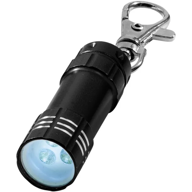 Astro LED keychain light Solid black