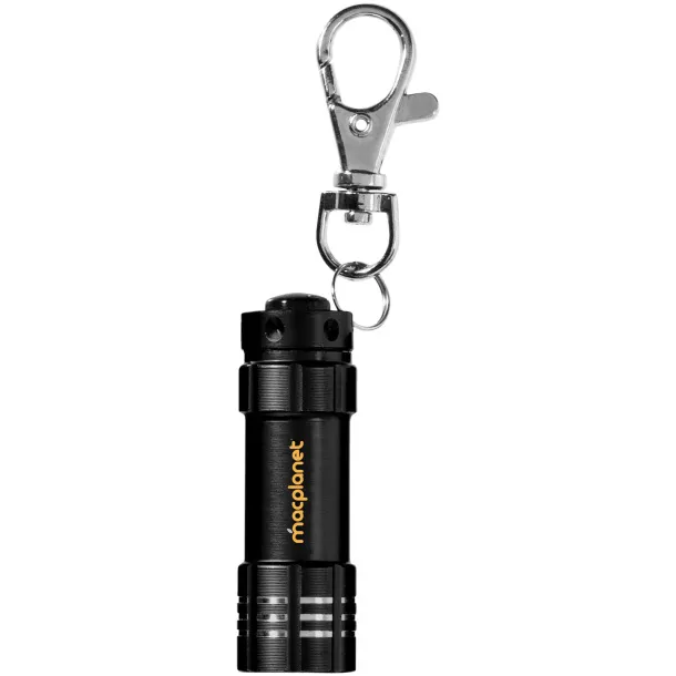 Astro LED keychain light Solid black