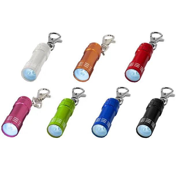 Astro LED keychain light Solid black