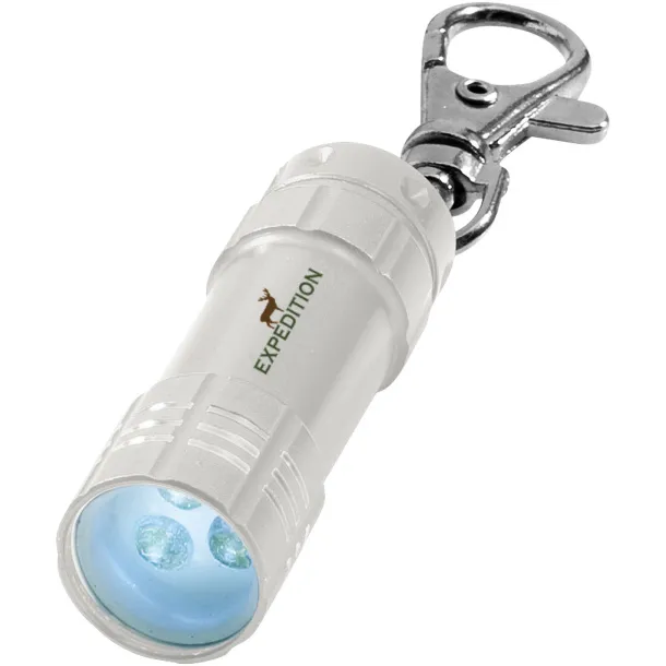 Astro LED keychain light Silver