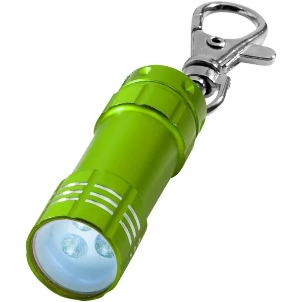 Astro LED keychain light Lime green