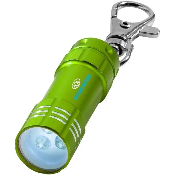 Astro LED keychain light Lime green