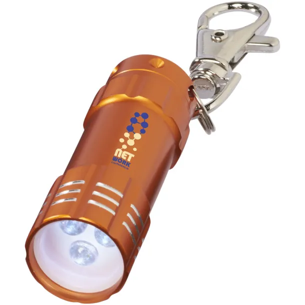 Astro LED keychain light - Unbranded Orange