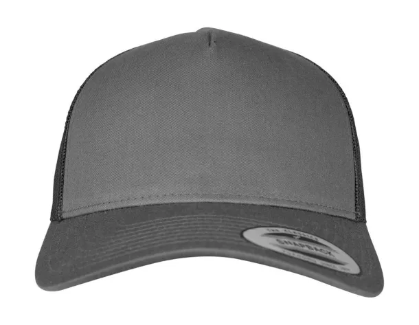  5-Panel Retro Trucker Cap - Flexfit Charcoal