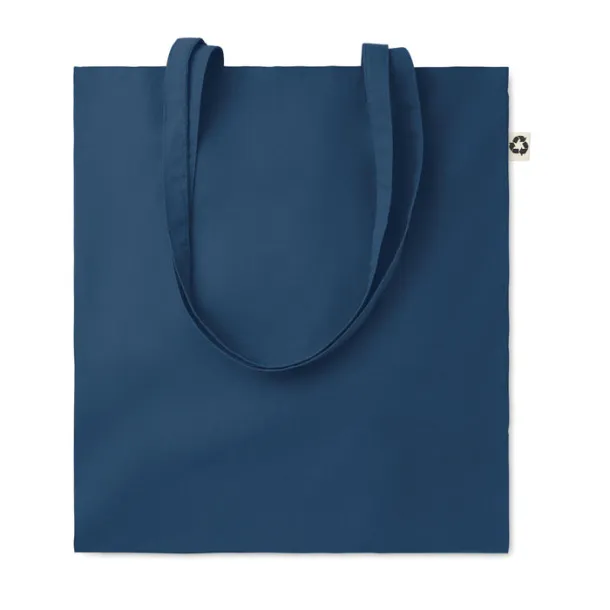 ZOCO COLOUR Recycled cotton shopping bag Blue