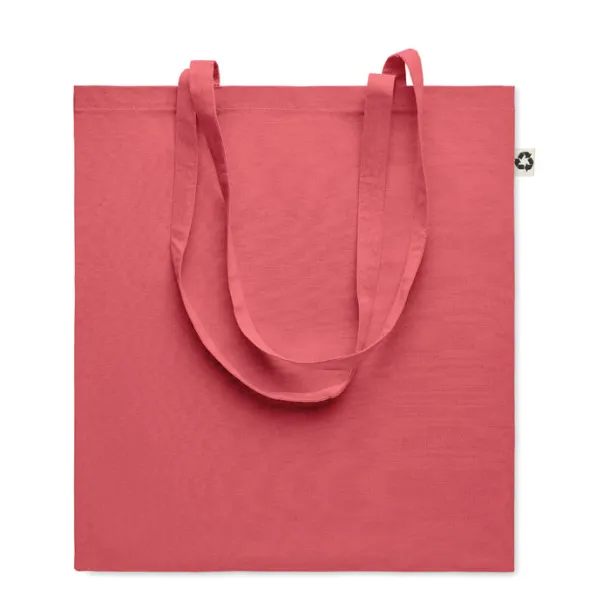 ZOCO COLOUR Recycled cotton shopping bag Red