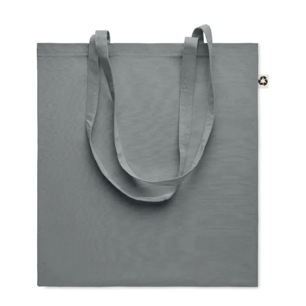 ZOCO COLOUR Recycled cotton shopping bag stone grey