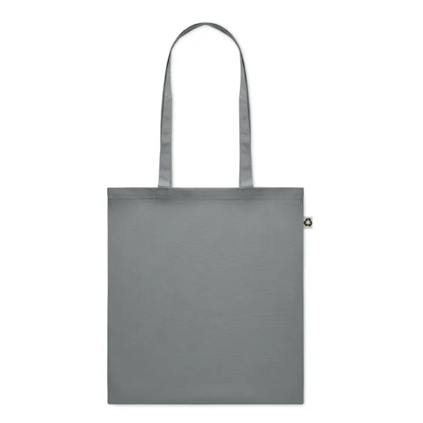 ZOCO COLOUR Recycled cotton shopping bag stone grey