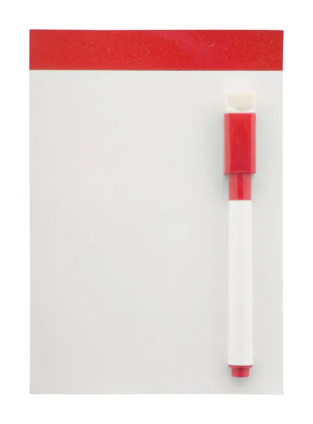 Mafri magnetic noteboard Red White